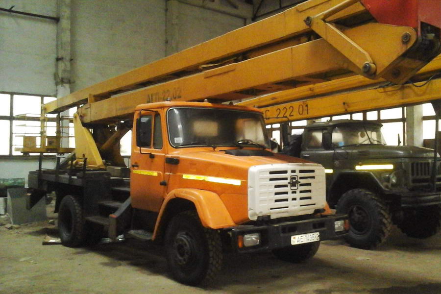 Аренда автовышки АГП-22.02 ЗИЛ-433362 в Витебске